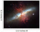 Starburst Galaxy Messier 82 Wall Decal
