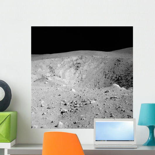 Apollo 16 Image Lunar Wall Decal