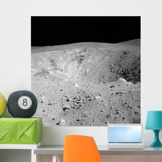 Apollo 16 Image Lunar Wall Decal
