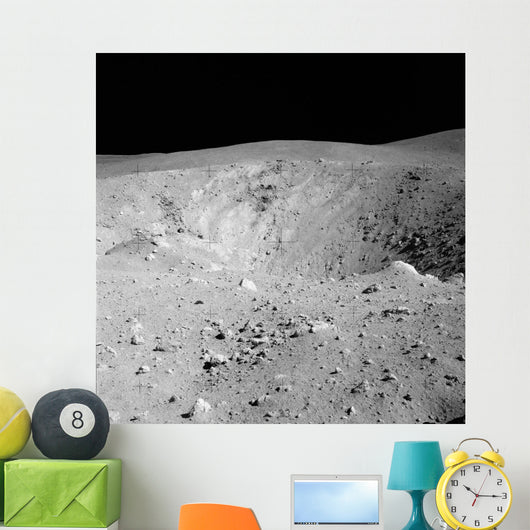Apollo 16 Image Lunar Wall Decal