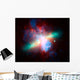 False-colored Messier 82 Galaxy Wall Decal