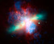 False-colored Messier 82 Galaxy Wall Decal