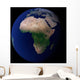 Full Earth Showing Africa Wall Decal Design 1
