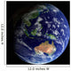 Full Earth from Space Wall Decal