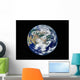Fully Lit Earth Centered Wall Decal Design 1