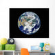 Fully Lit Earth Centered Wall Decal Design 1