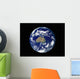 Fully Lit Earth Centered Wall Decal Design 2