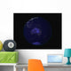 Full Earth Night Showing Wall Decal Design 3