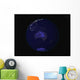Full Earth Night Showing Wall Decal Design 3