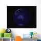 Full Earth Night Showing Wall Decal Design 3