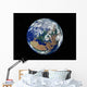 Fully Lit Earth Centered Wall Decal Design 3
