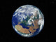 Fully Lit Earth Centered Wall Decal Design 3