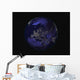 Full Earth Night Showing Wall Decal Design 4
