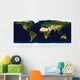 Blue Marble Land Surface Wall Decal