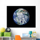 Fully Lit Earth Centered Wall Decal Design 5