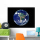 Fully Lit Earth Centered Wall Decal Design 6