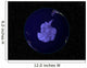 Full Earth Night Showing Wall Decal Design 8