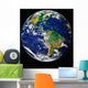 Full Earth Showing Western Wall Decal
