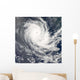 Tropical Cyclone Carina Wall Decal