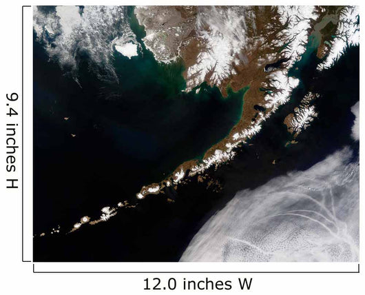 Aleutian Islands and Alaskan Wall Decal