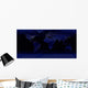 Global Earth's City Lights Wall Decal