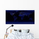 Global Earth's City Lights Wall Decal