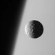 Saturn's Moon Mimas Wall Decal