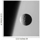 Saturn's Moon Mimas Wall Decal