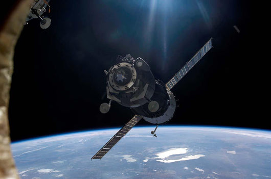 Satellite Orbiting around Earth Wall Decal