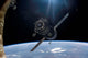 Satellite Orbiting around Earth Wall Decal
