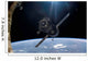 Satellite Orbiting around Earth Wall Decal