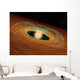 Dusty Planet-forming Disk Orbit Wall Decal