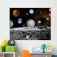 Montage Planets and Jupiter's Wall Decal