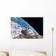 Space Shuttle Discovery Backdropped Wall Decal Design 1