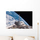 Space Shuttle Discovery Backdropped Wall Decal Design 1