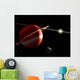 Jupiter-mass Planet Orbiting Nearby Wall Decal