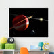 Jupiter-mass Planet Orbiting Nearby Wall Decal