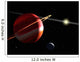 Jupiter-mass Planet Orbiting Nearby Wall Decal