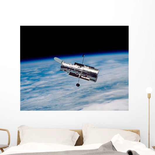 Hubble Space Telescope Orbit Wall Decal