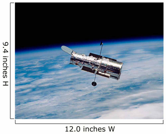 Hubble Space Telescope Orbit Wall Decal