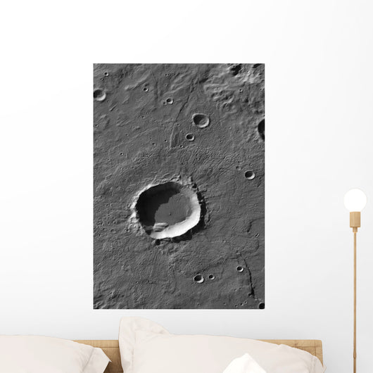 Crater Mars Wall Decal