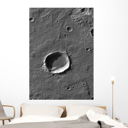 Crater Mars Wall Decal