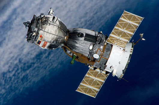 Soyuz Tma-7 Spacecraft Departs Wall Decal