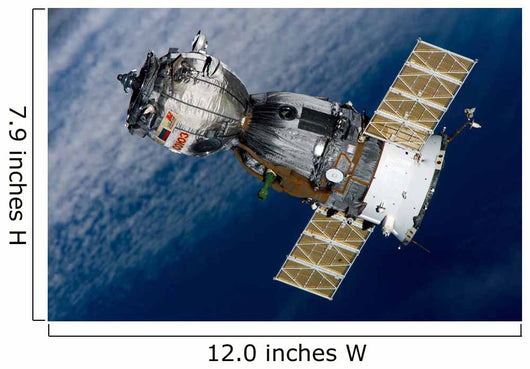 Soyuz Tma-7 Spacecraft Departs Wall Decal