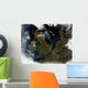 Satellite Northern Europe Wall Decal
