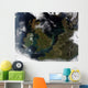 Satellite Northern Europe Wall Decal