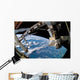 Space Shuttle Atlantis and Wall Decal Design 1
