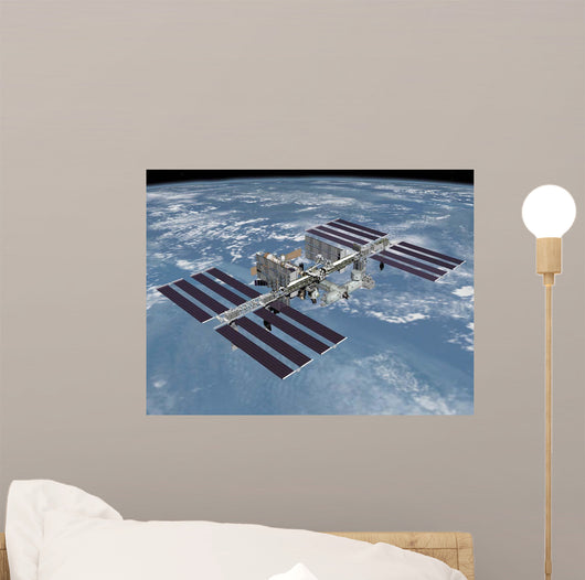 Computer Generated International Space Wall Decal Design 2