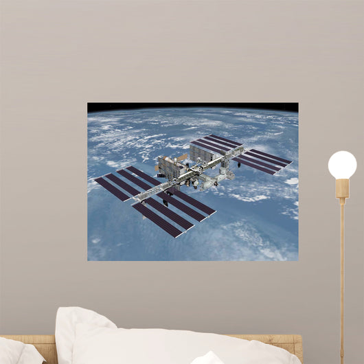 Computer Generated International Space Wall Decal Design 2