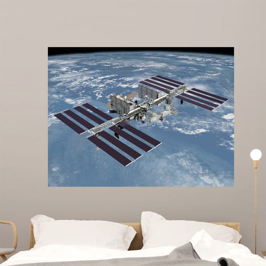 Computer Generated International Space Wall Decal Design 2